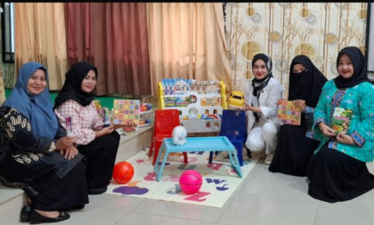 sDGs, guru paud, berpikir kritis, pojok literasi,