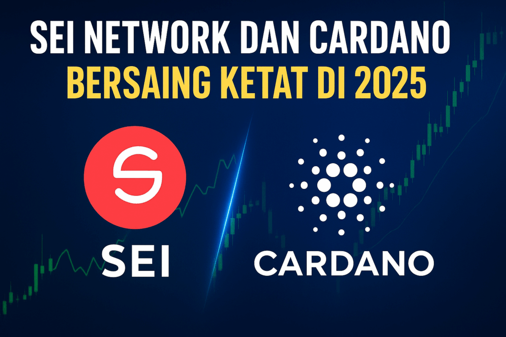 cardano, sei network, altcoin 2025, pasar kripto, blockchain, defii, rwa, stablecoin, apollo global management, paypal crypto, blackrock blockchain