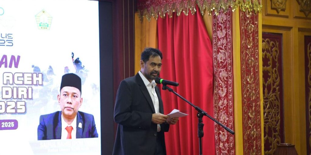 Gubernur Aceh, Muzakir Manaf, Kontingen Aceh, PON Beladiri 2025, KONI Aceh, Saiful Bahri, Olahraga Aceh, Bonus Atlet, PON Kudus, Prestasi Aceh