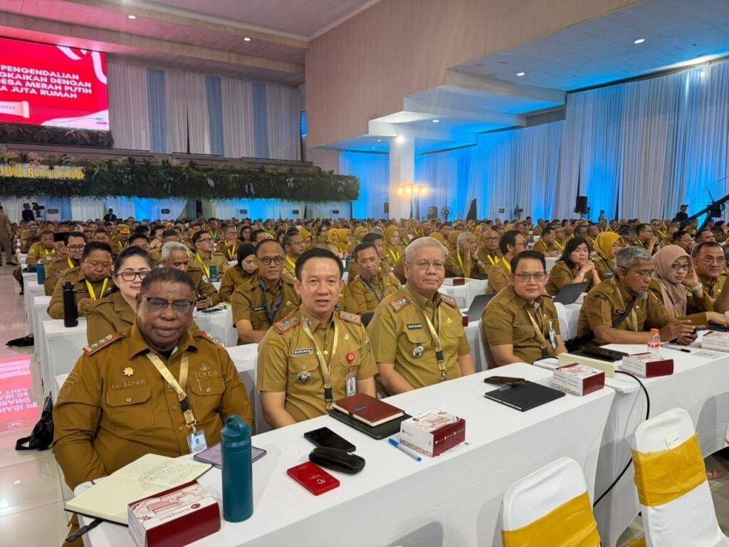 sekda lampung, rakor ipdn jatinangor, tito karnavian, sinkronisasi program nasional, bappeda lampung, pembangunan daerah, indonesia maju 2045