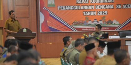 Wagub Aceh, Fadhlullah, BNPB, penanggulangan bencana Aceh, mitigasi bencana, Early Warning System, bantuan BNPB, MoU Helsinki, Banda Aceh