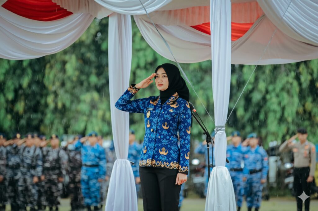 Hari Sumpah Pemuda Lampung, Jihan Nurlela, Wagub Lampung, Pemuda Indonesia, Upacara Sumpah Pemuda 2025, Lampung Maju, Indonesia Emas 2045, Erick Thohir