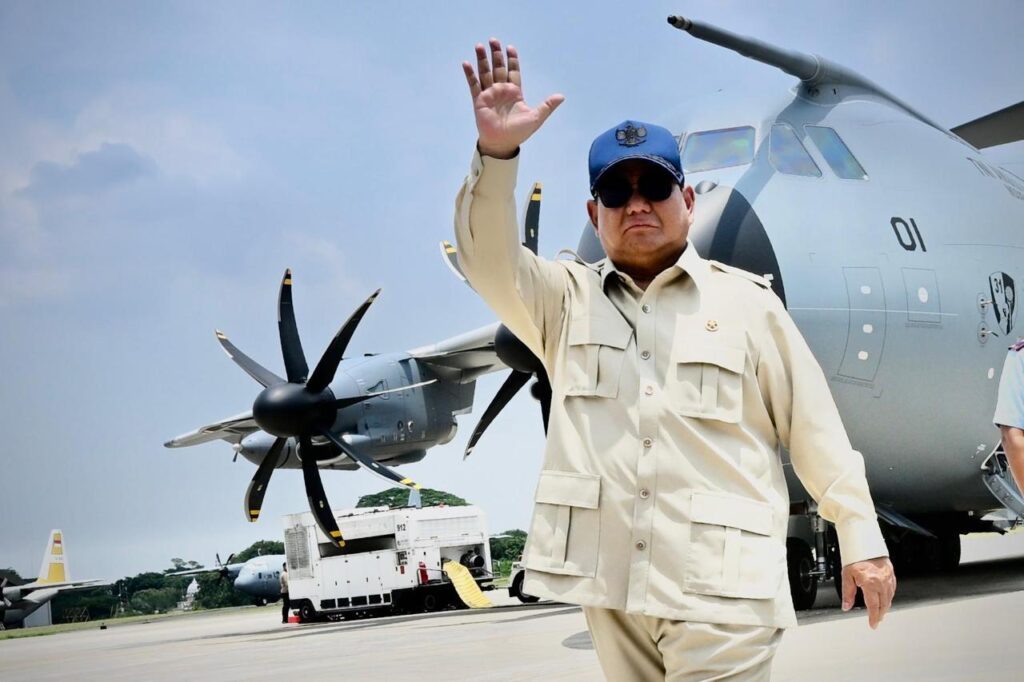 Prabowo Subianto, Airbus A400M, alutsista Indonesia, TNI AU, pertahanan nasional, pesawat militer, MRTT Alpha 4001, kekuatan udara strategis