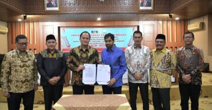 KPK, Pemprov Aceh, Pemkab Pasuruan, Aset Rampasan Korupsi, Pemulihan Aset Negara, Mungki Hadipratikto, Muzakir Manaf, Rusdi Sutejo, Direktorat Labuksi KPK, Penetapan Status Penggunaan PSP,