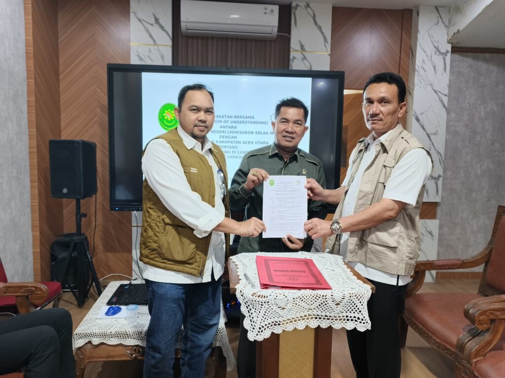 MoU Sidang Keliling Aceh Utara ditandatangani Pemkab Aceh Utara dan Pengadilan Negeri Lhoksukon untuk percepatan layanan hukum 2026