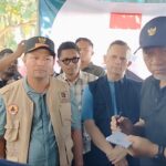 Ayahwa dampingi Menko Pangan Zulkifli Hasan tinjau korban banjir Aceh Utara di Kecamatan Lapang