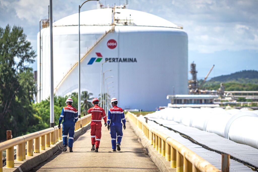 Perta Arun Gas, tangki LNG Arun F-6004, PGN LNG Aceh, proyek LNG Lhokseumawe, energi gas Indonesia, LNG hub Asia 2030, terminal LNG Arun, investasi energi Aceh, infrastruktur gas Indonesia, breakbulking LNG