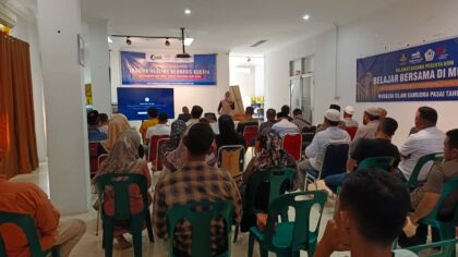 Trauma healing berbasis budaya Aceh Utara oleh CISAH untuk pemulihan psikologis seniman pascabanjir.