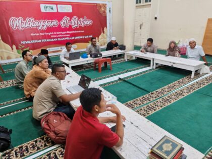 Pertemuan finalisasi program MEMPHIS-PGA di Lhokseumawe.