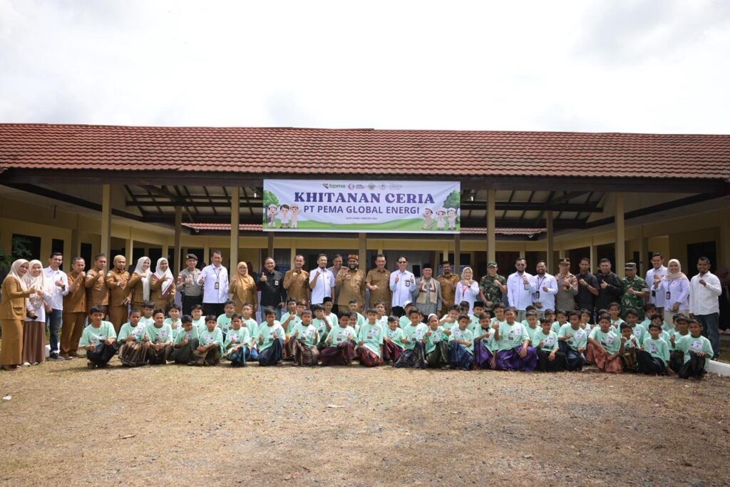 khitan gratis Aceh Utara, PGE, BPMA, anak yatim, bantuan sosial, Lhokseumawe, sunatan massal 2026