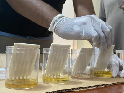 tes urine sopir Lhokseumawe, sopir mudik narkoba, ramp check terminal Lhokseumawe, sopir AKAP Idul Fitri 2026, keselamatan mudik Aceh, BNN Lhokseumawe tes urine, sopir positif sabu, pemeriksaan sopir angkutan umum, operasi mudik 2026, terminal tipe A Lhokseumawe