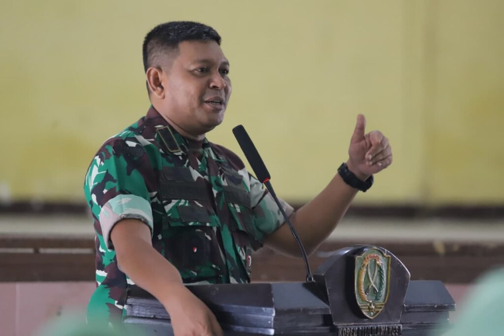 Danrem 011 Lilawangsa, Kolonel Ali Imran, prajurit TNI bijak bermedia sosial, disiplin prajurit TNI, etika digital TNI, Korem 011 Lilawangsa Aceh Utara, larangan narkoba prajurit TNI, pesan Danrem untuk prajurit, peran Persit TNI, pembinaan prajurit Aceh