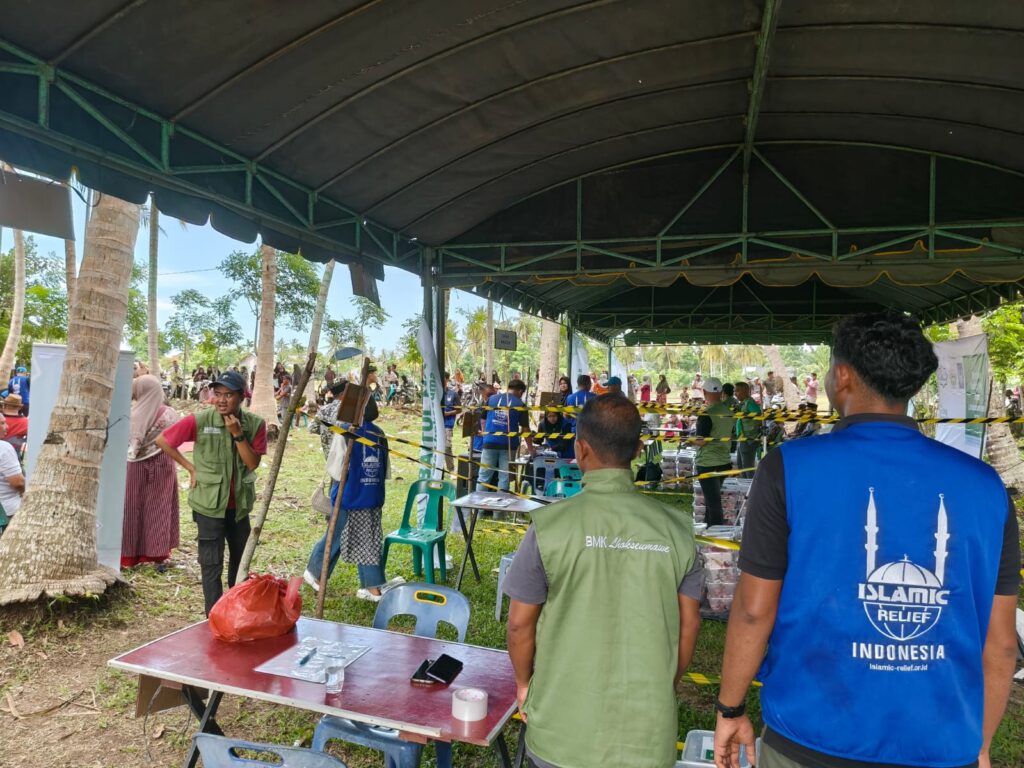 Program Double Kurban–Double Berkah, Islamic Relief Indonesia dan Baitul Mal Lhokseumawe Salurkan 28 Ekor Sapi Kurban untuk 4 Kecamatan di kota Lhokseumawe. Kamis, 28 Mei 2026. Foto: Dok Ist