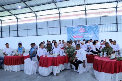 Plt Sekda Nagan Raya Hizbulwatan mengikuti peresmian Koperasi Merah Putih di Desa Ujong Fatihah Aceh