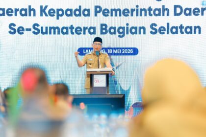 Gubernur Lampung Rahmat Mirzani Djausal sosialisasi obligasi dan sukuk daerah di Bandarlampung untuk percepatan pembangunan daerah