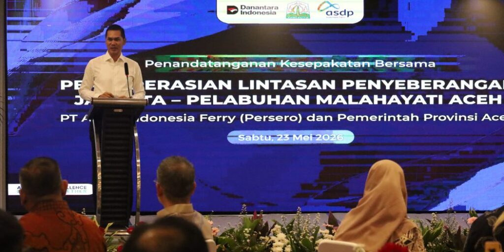 Pemerintah Aceh dan ASDP teken kerja sama jalur penyeberangan Jakarta–Pelabuhan Malahayati Aceh untuk percepat logistik