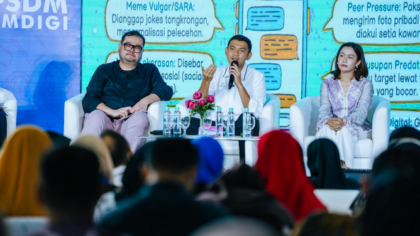 Komdigi ungkap lebih dari 50 persen anak Indonesia terpapar konten seksual di media sosial dalam acara Literasi Digital Jakarta 2026
