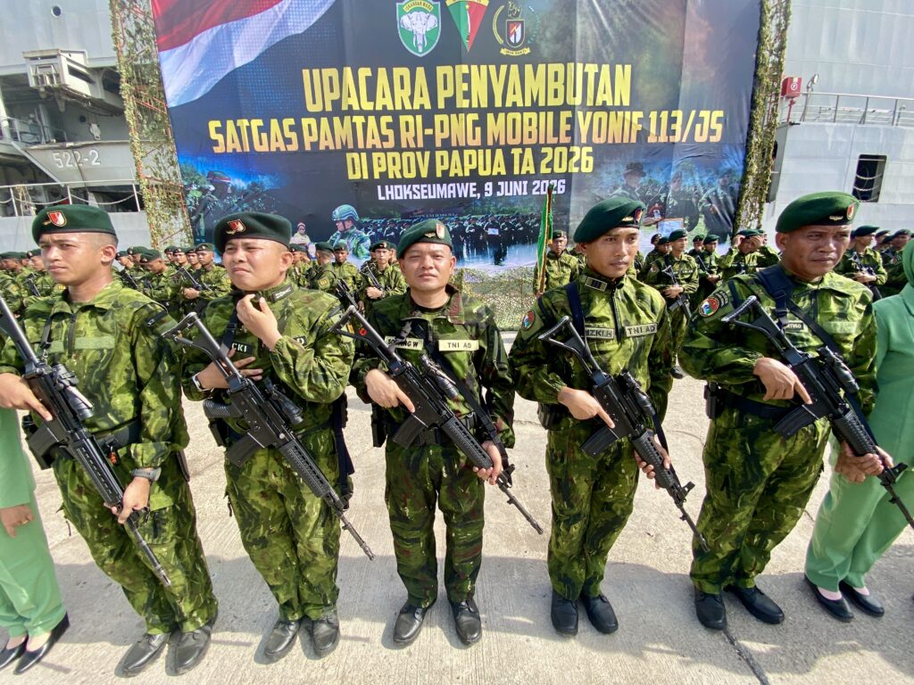 450 Prajurit Yonif 113 Jaya Sakti