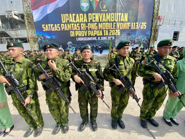 450 Prajurit Yonif 113 Jaya Sakti