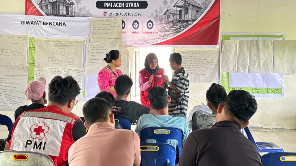pelatihan Participatory Approach to Safe Shelter Awareness (PASSA) dan Build Back Safer (BBS), PMI