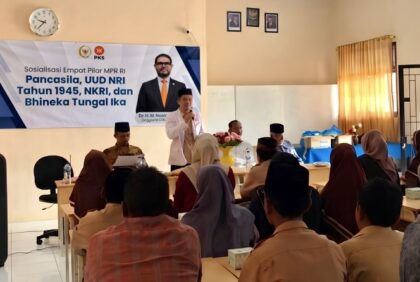 Muhammad Nasir Djamil sosialisasi Empat Pilar MPR RI kepada masyarakat Lhokseumawe