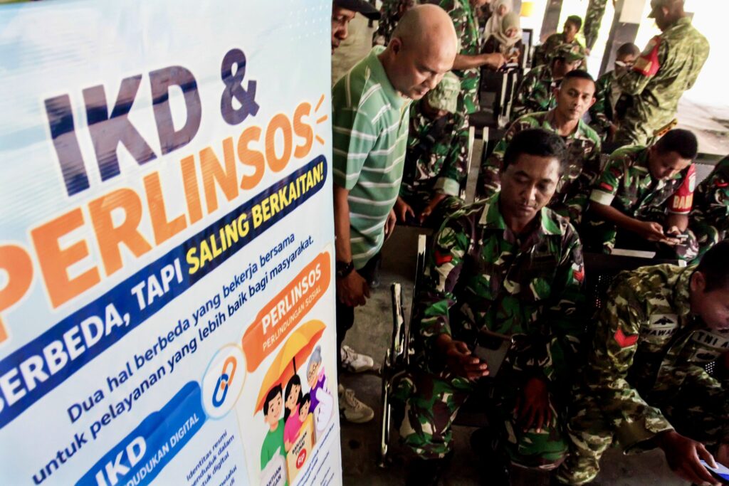 Aktivasi IKD Babinsa Kodim 0103 Aceh Utara