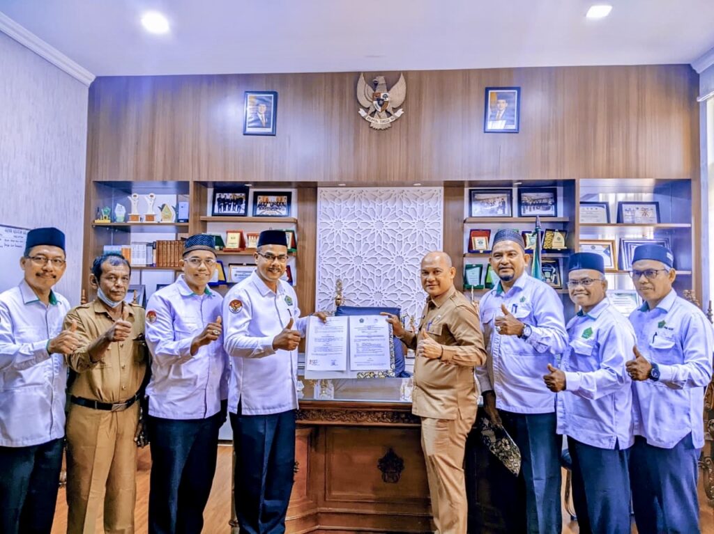 Disdukcapil Aceh Utara dan Kemenag memperkuat kerja sama pemanfaatan IKD untuk mendukung verifikasi identitas calon pengantin