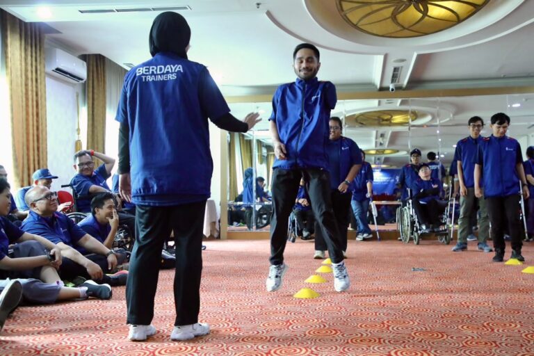Pelatihan penggerak olahraga disabilitas BERDAYA Kemenpora 2026.