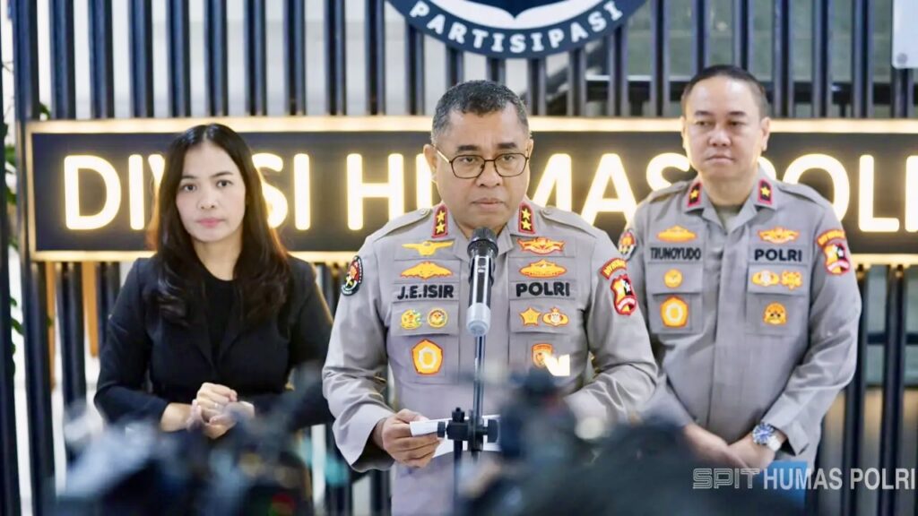 Kadiv Humas Polri Irjen Pol. Johnny Eddizon Isir mengajak masyarakat menyampaikan aspirasi secara damai dan menjaga ruang demokrasi